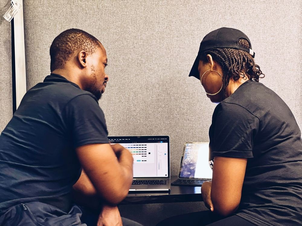 Orgue Enterprises team collaborating on a project